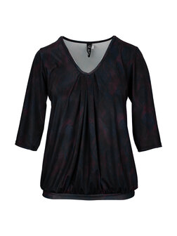 IZ NAIZ SHIRT Dames Barok Bordeaux