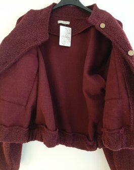 Jasje Dames BORDEAUX Rood, ONE SIZE