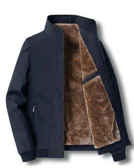  Jas Heren Donkerblauw