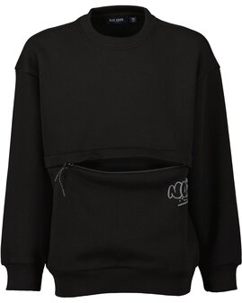 BLUE SEVEN Sweater Zwart