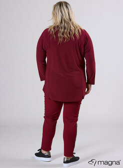 MAGNA V-tape Relaxed Shirt WIJNROOD