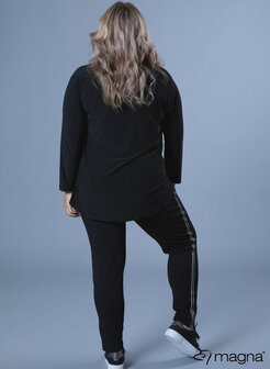 MAGNA V-tape Relaxed Shirt ZWART