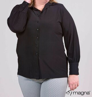 MAGNA Blouse Zwart
