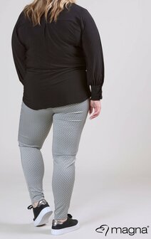 MAGNA Blouse Zwart