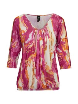 IZ NAIZ ballon Shirt Storm Fuchsia