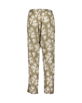 BLUE SEVEN dames broek OLIJFGROEN