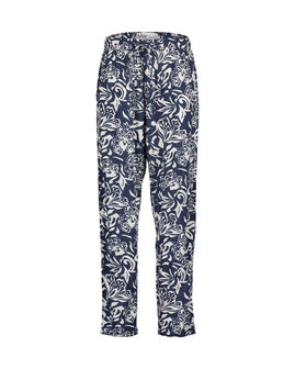 BLUE SEVEN dames broek DONKERBLAUW