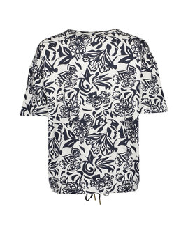 BLUE SEVEN Blouse / Top DONKERBLAUW