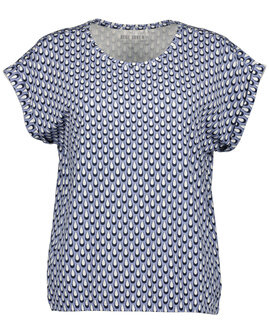 BLUE SEVEN Blouse / Top DONKERBLAUW