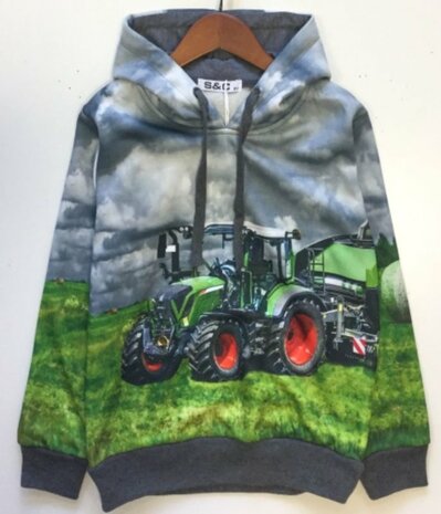 Hoodie Trekker (FENDT) Jongens Grijs