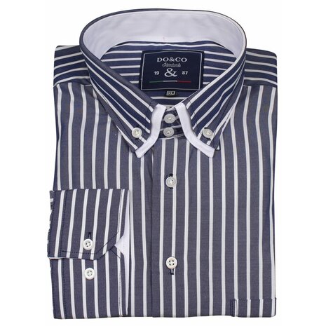Overhemd Heren Navy
