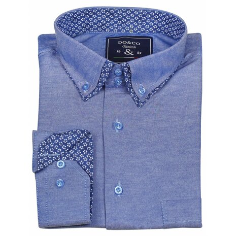 Overhemd Heren Indigo