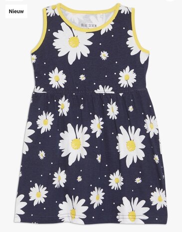 Blue Seven Jurk Meisjes Donkerblauw