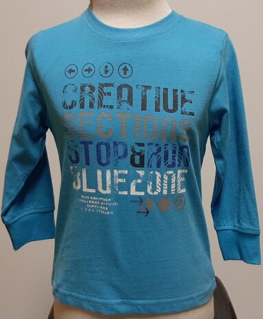 Shirt Blue Seven Jongens Blauw