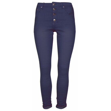 Broek Place du Jour Dames Donkerblauw