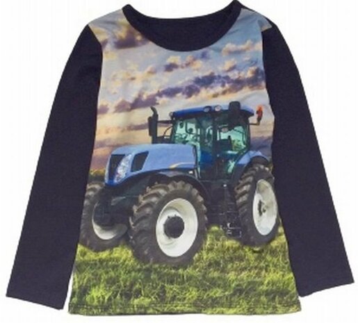 Shirt Trekker (NEW HOLLAND) Jongens Donkerblauw