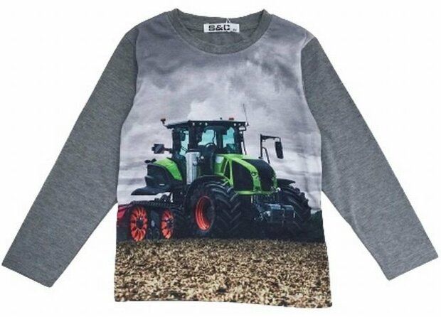 Shirt Trekker (FENDT) Jongens Grijs