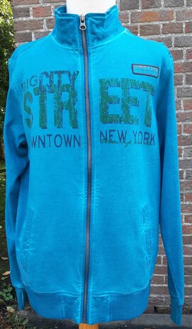 Blue Seven Vest Jongens Petrol Maat 152