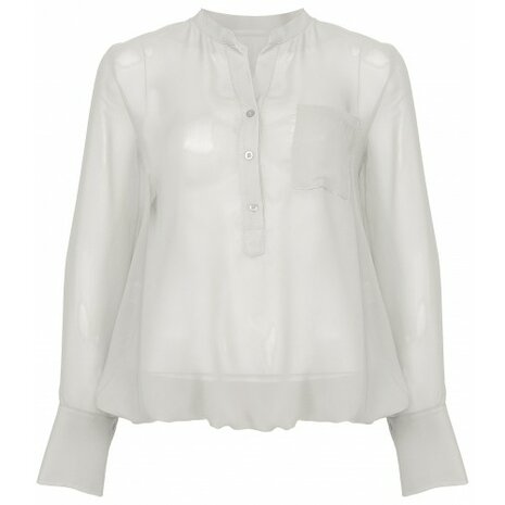 Blouse, Sandy Dames Gebroken Wit, Maat 36/38
