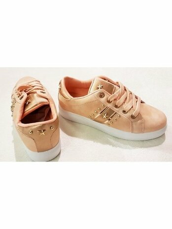 Sneakers Dames Perzik