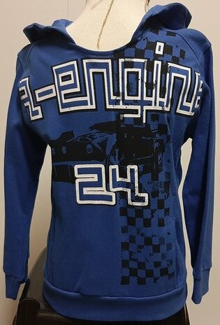 Shirt Max Racing Blauw, maat 116