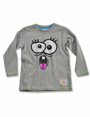 Blue Seven Shirt Jongens Grijs