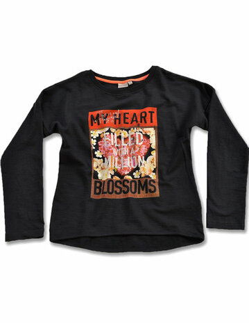 Blue Seven Sweater Meisjes Zwart