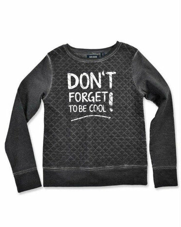 Blue Seven Sweater Meisjes Antraciet