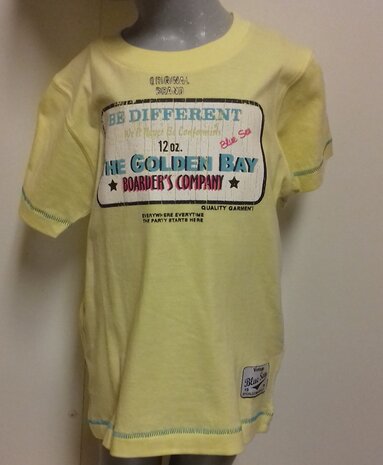 Tshirt Jongens Geel