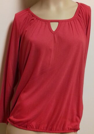 BLUE SEVEN Shirt Dames Rood 