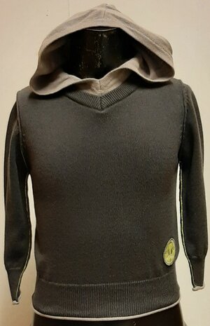 BLUE SEVEN Pullover Antraciet, maat 98