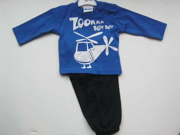 Pyjama Helicopter Blauw