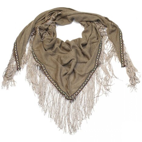Sjaal Taupe