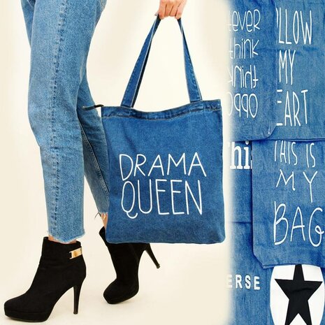 Tas COFFEE LOVER Donkerblauw