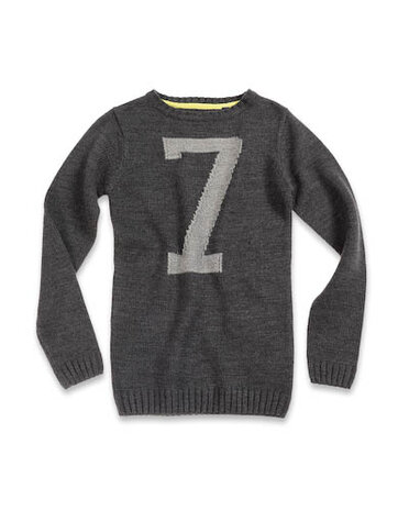 Pullover Meisjes Antraciet, maat 152
