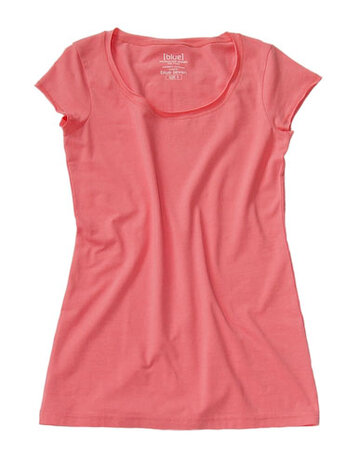 Tshirt Zalmroze, maat S