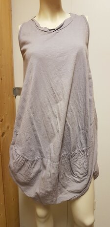 Jurk Dames Grijs, ONE SIZE
