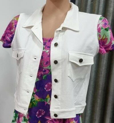 IZ NAIZ Gilet Wit