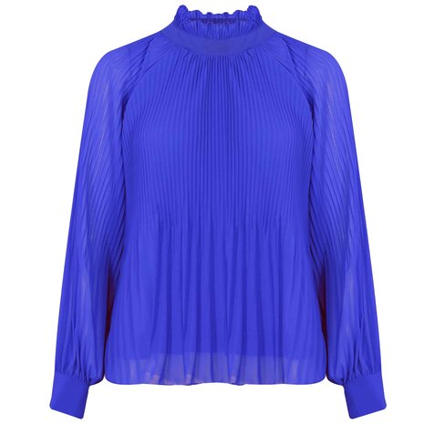 Blouse Dames Kobalt Blauw, ONE SIZE