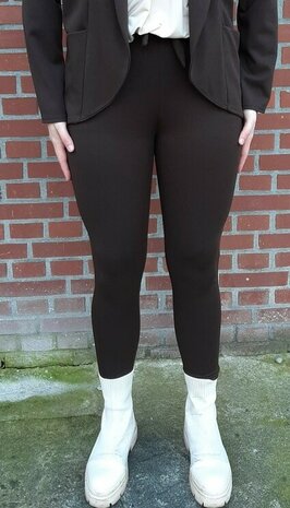 Broek Dames BRUIN tot maat 42