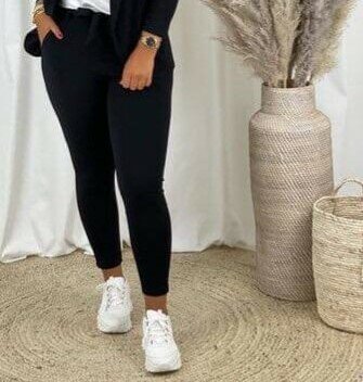 Broek Dames Zwart, ONE SIZE