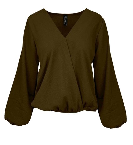 IZ NAIZ SHIRT Dames Camel