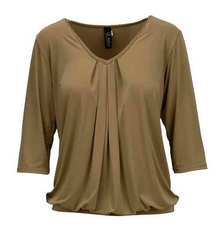 IZ NAIZ SHIRT Dames Camel