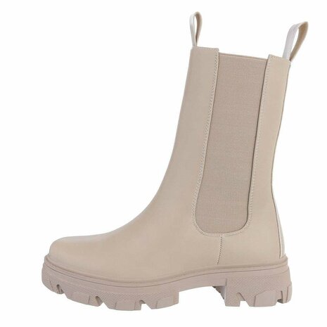 Chelsey Boots Beige