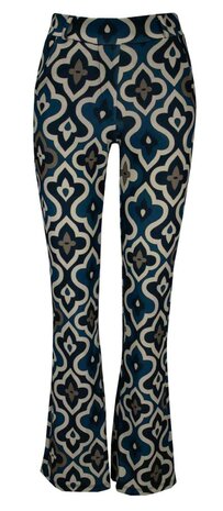 IZ NAIZ Flair Pants Dames Petrol