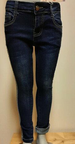KIDS&COOL jeans blauw, maat 110/116