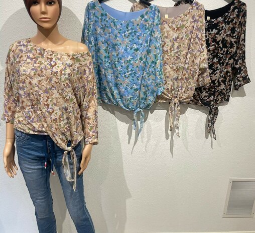 TShirt Dames BEIGE, ONE SIZE