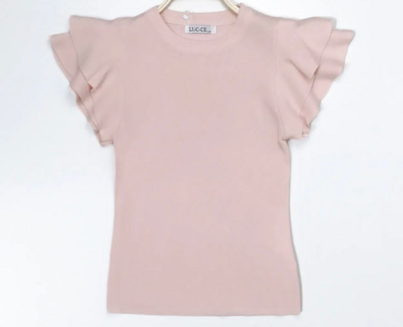 Tshirt Dames Beige