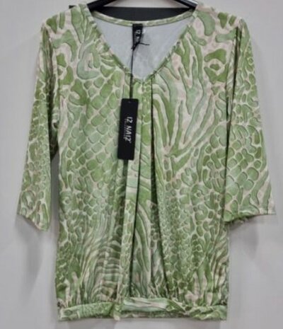 IZ NAIZ Shirt Dames Groen