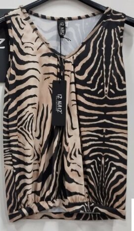 IZ NAIZ Hemd ZEBRA Beige